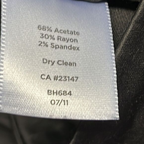 Talbots Black Faux Leather Curvy Petite Leggings w/ Side Closure- Size 14 Petite - Picture 15 of 16